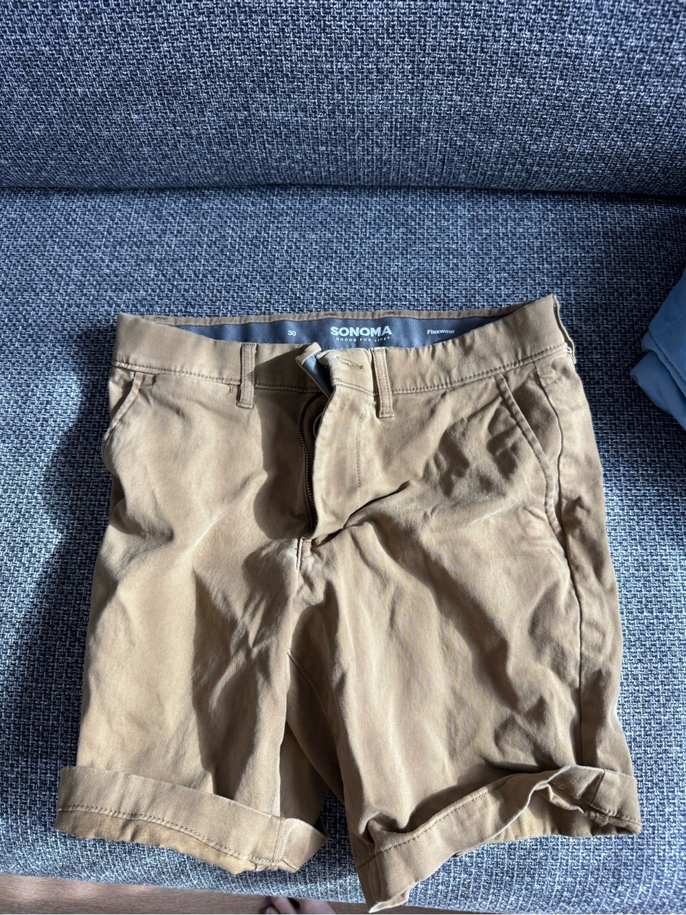 Sonoma Men's Khaki Brown Chino Shorts
